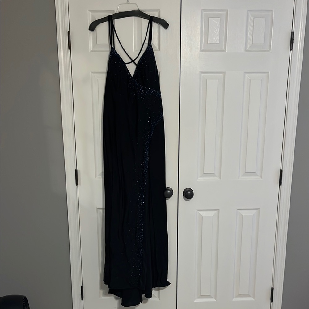 Elegant Black Evening Gown